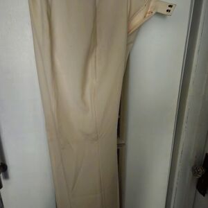 Nine west cream color pants new